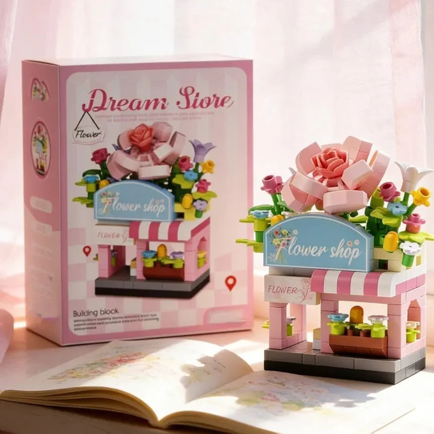 Mini Dream Store Building Blocks Set Collection - 8+