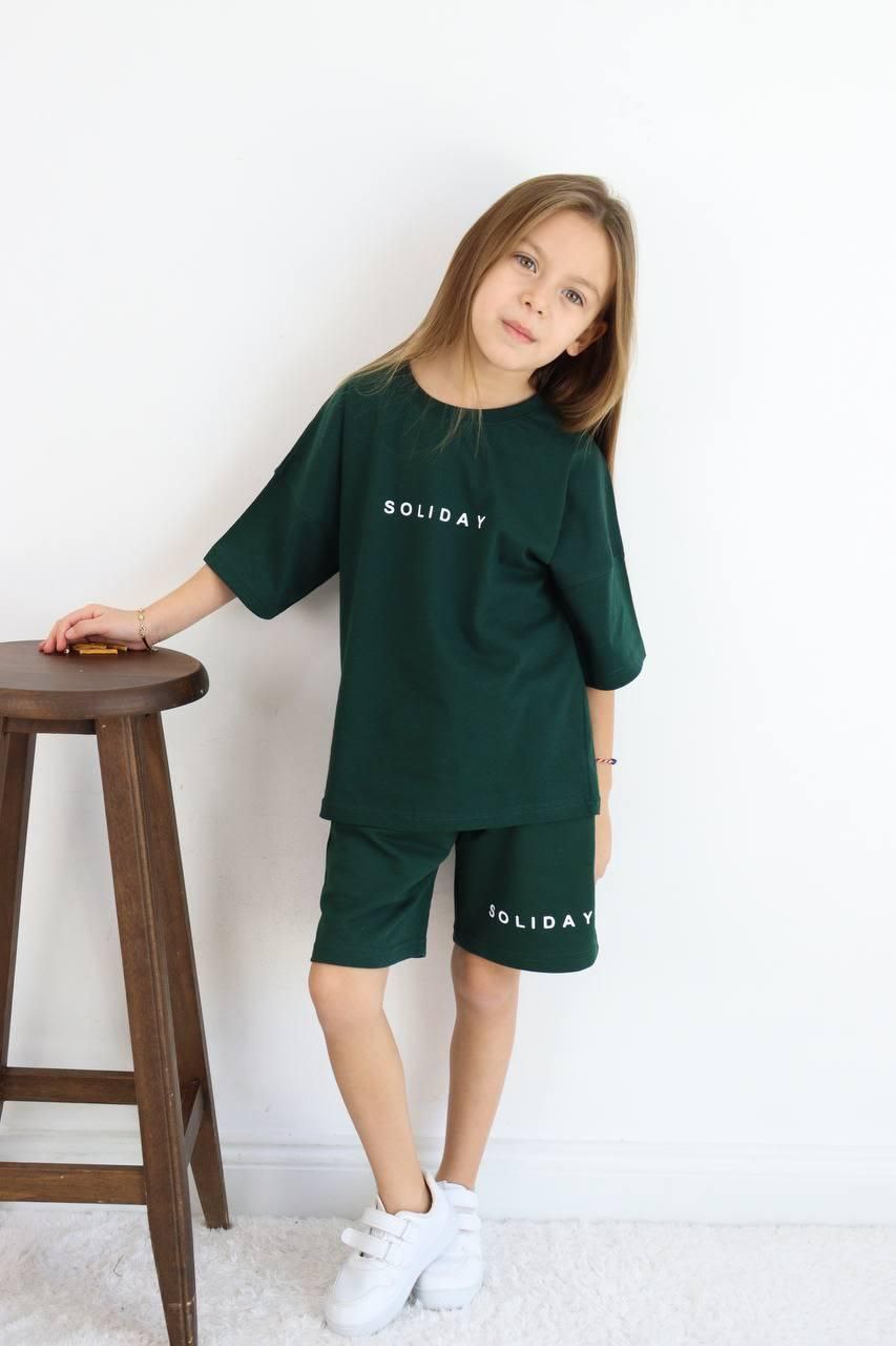 Kids’ Soliday Cotton Summer Set / 4–5Y