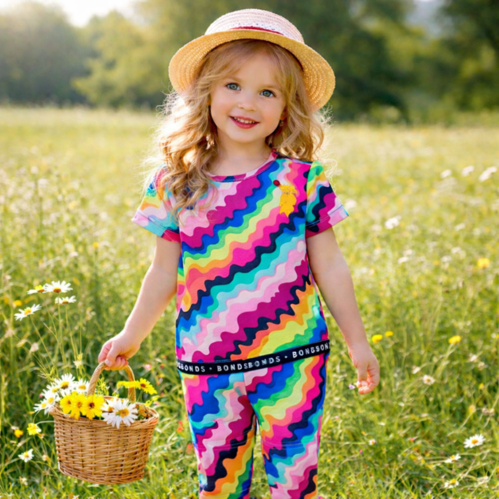 Kids’ Cotton Multicolor BOND Pajama Set | 10–12Y