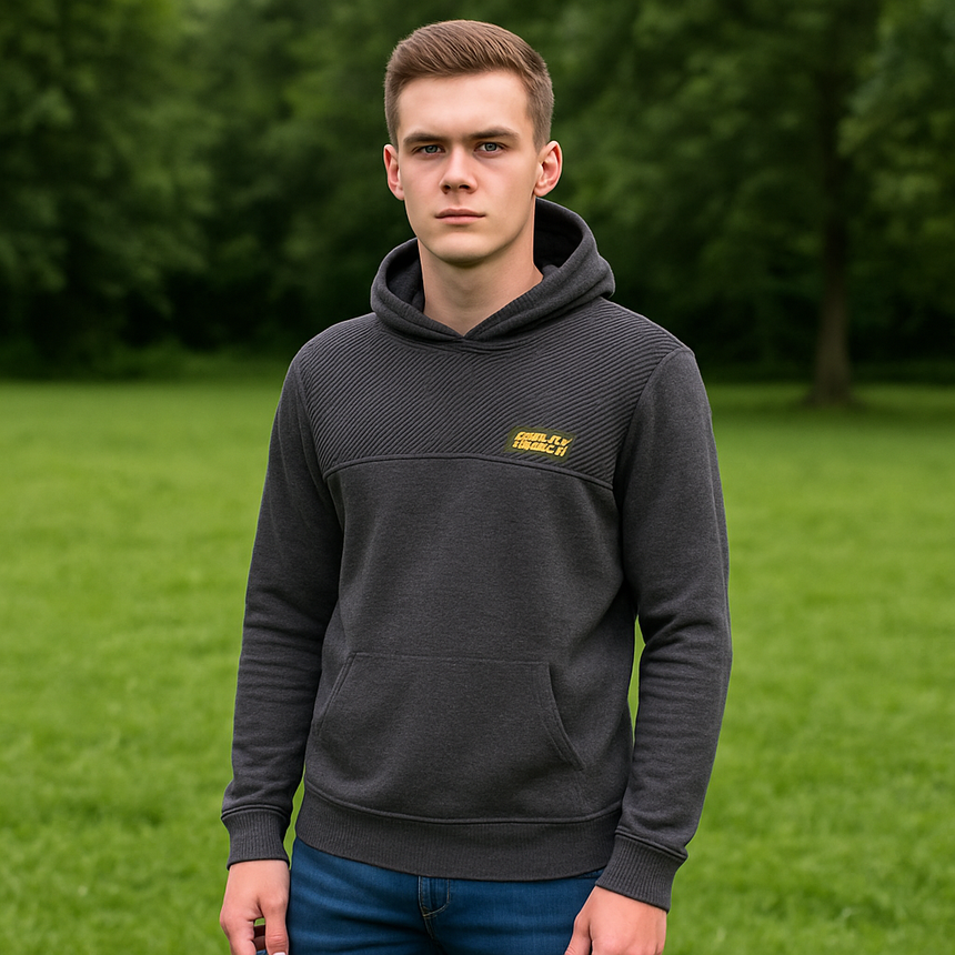 Jean Pascale Dark Grey Hoodie For Men - Size M-XL