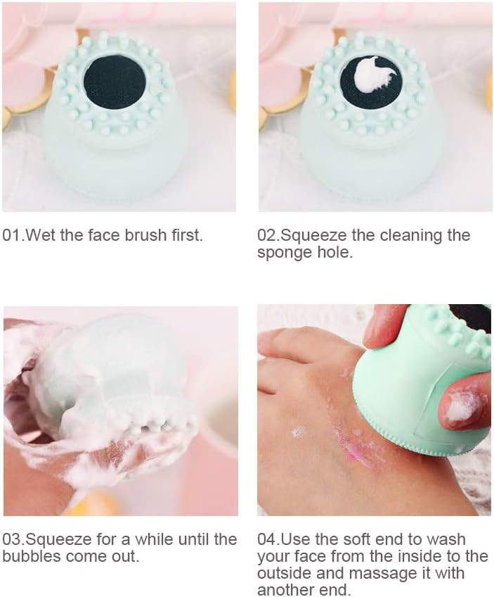 Octopus Silicone Facial Cleaner Brush