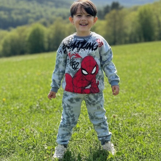 Kids’ Spider-Man Warm Fleece Outfit Set / 3–10Y