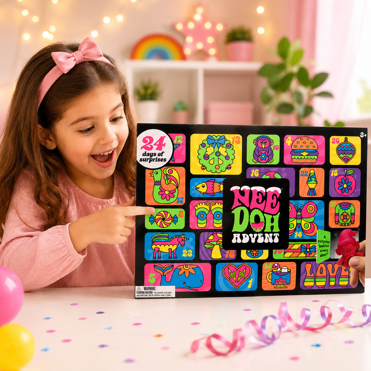 24-Day Squishy Sensory Advent Calendar | 3+
