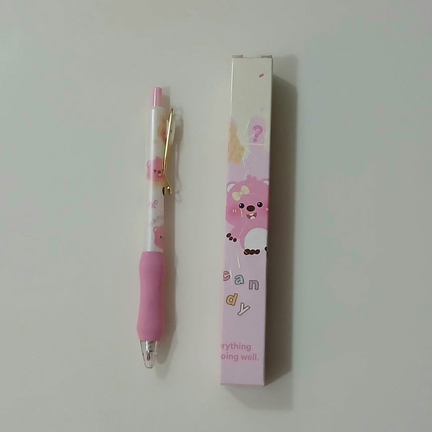 Jouka Joue Loopy Press Gel Pen Bear