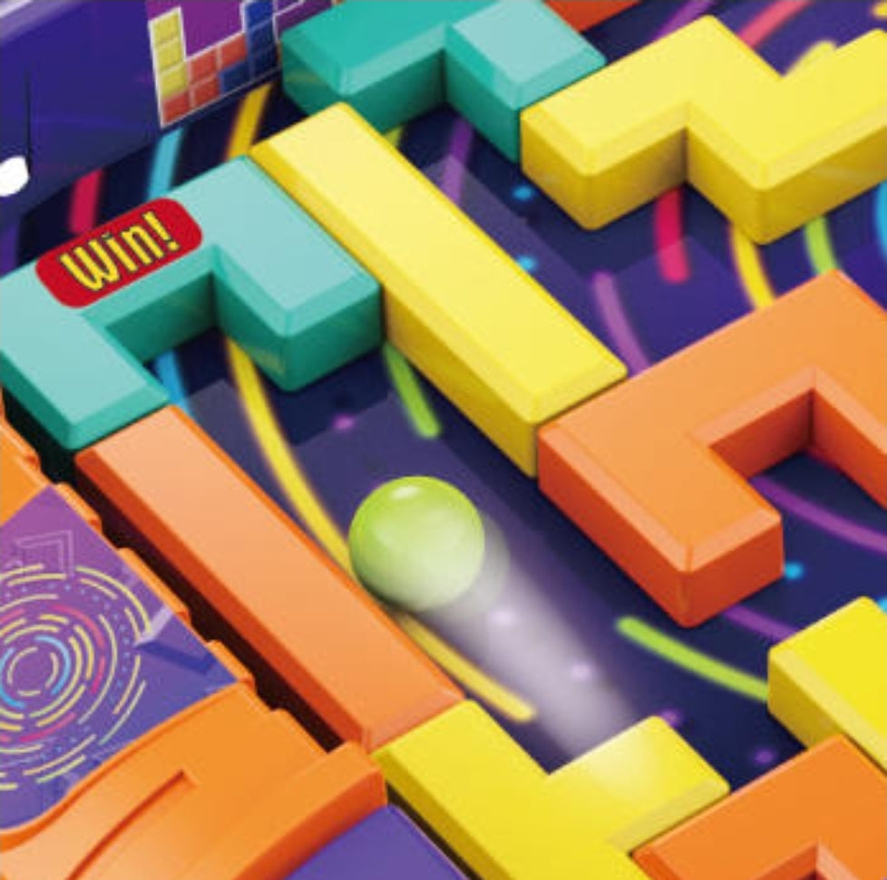 3D Tilt Maze Puzzle Game Board