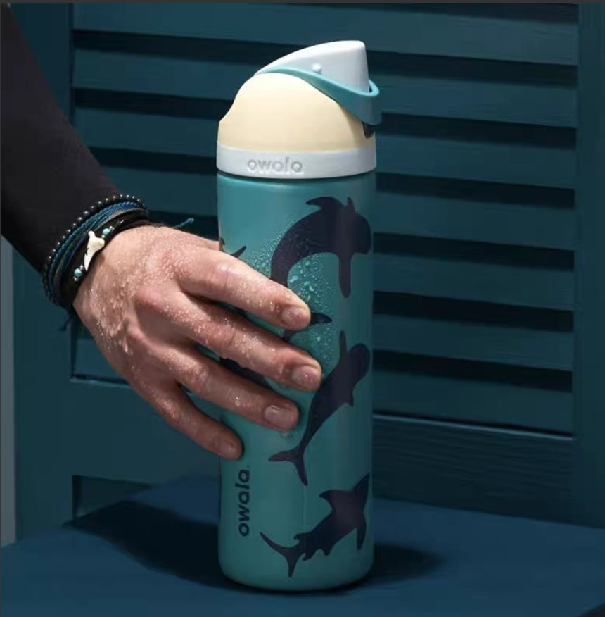 Owala Bottle Stainless Steel FreeSip Fin Frenzy 950 ml