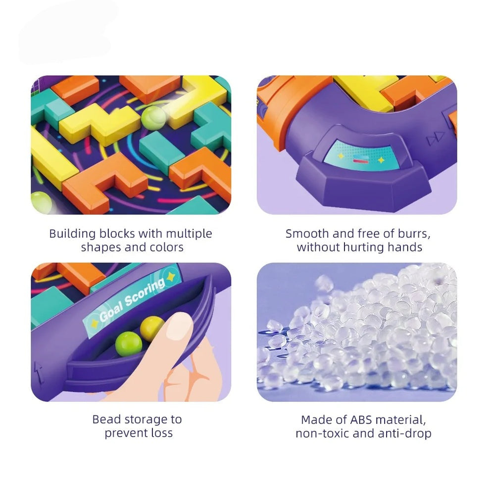 3D Tilt Maze Puzzle Game Board