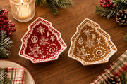 Christmas Tree Ceramic Bowl