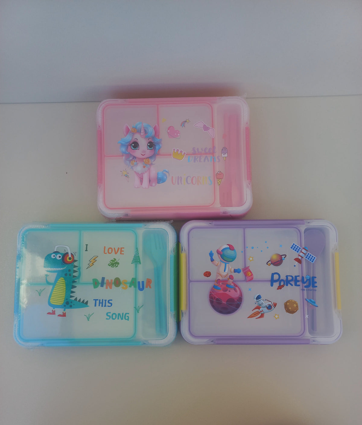 Kids Bento Plastic Lunchbox