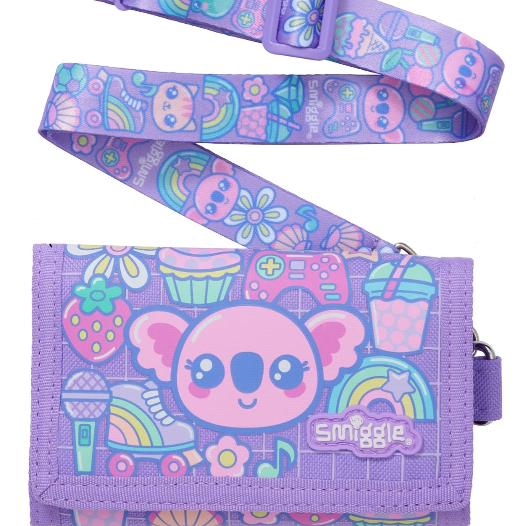 Smiggle Wallet Lanyard | Cartoon Koala