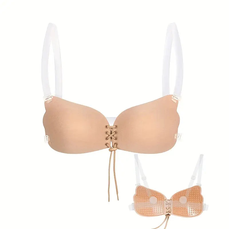 Self-Adhesive Push-Up Bra with Drawstring | A–D