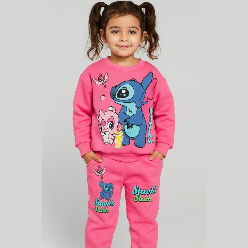 Kids’ Stitch Warm Fleece Outfit Set / 4–6Y
