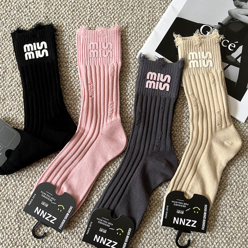 Cotton Crew Socks | Size 36–40