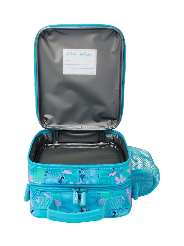Smiggle Lunch bag - Stitch | Shoulder Straps | 24×18.5×12cm