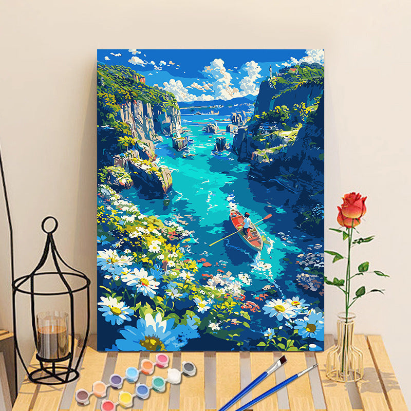 DIY Paint by Numbers Canvas Kit | 40×50cm