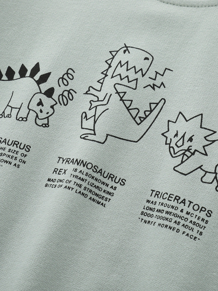 Kids’ Cotton Dinosaurs Outfit Set / 4–10Y