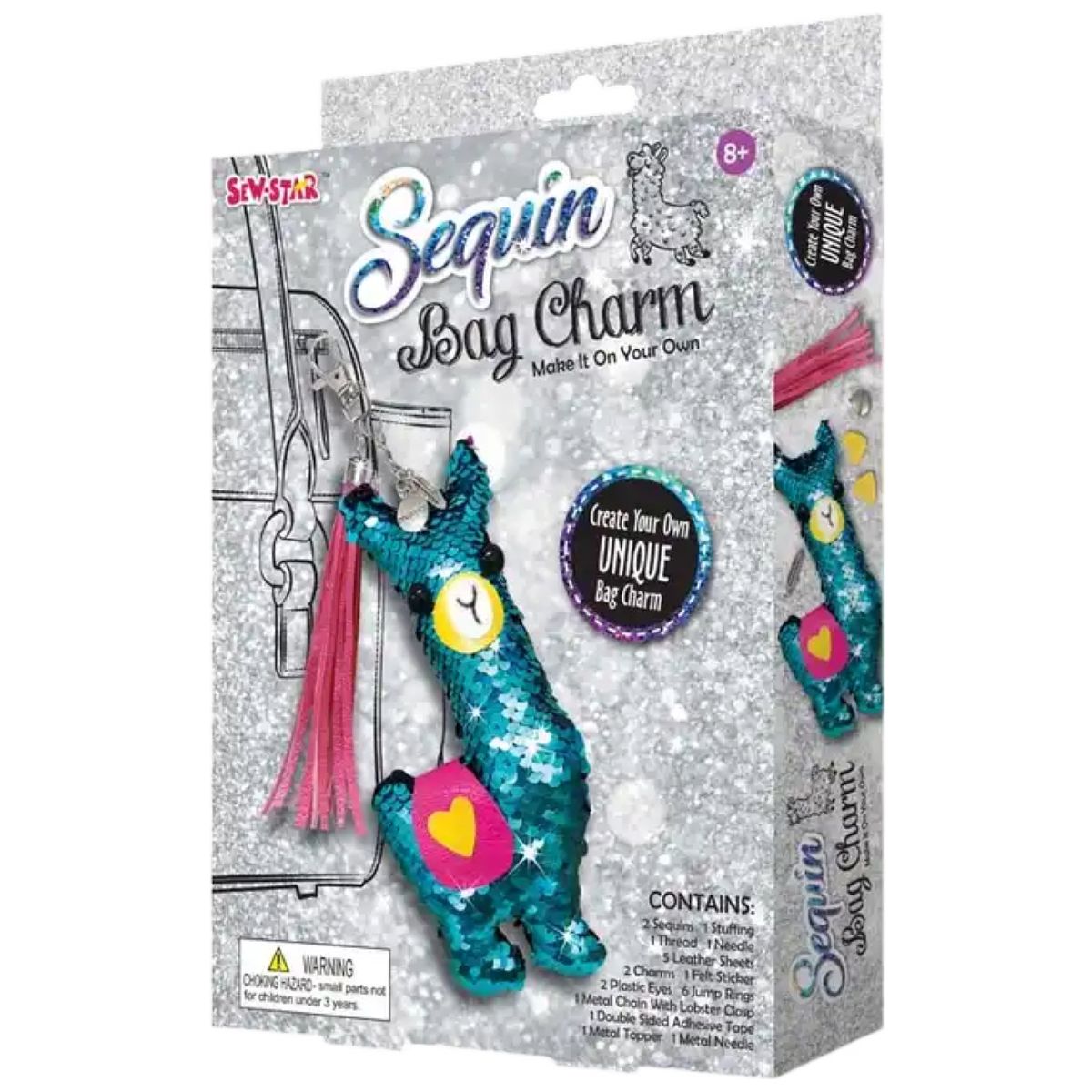 DIY Sequin Bag Charm Toy