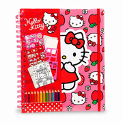 Hello Kitty Spiral Stationery & Activity Notebook Set | A4
