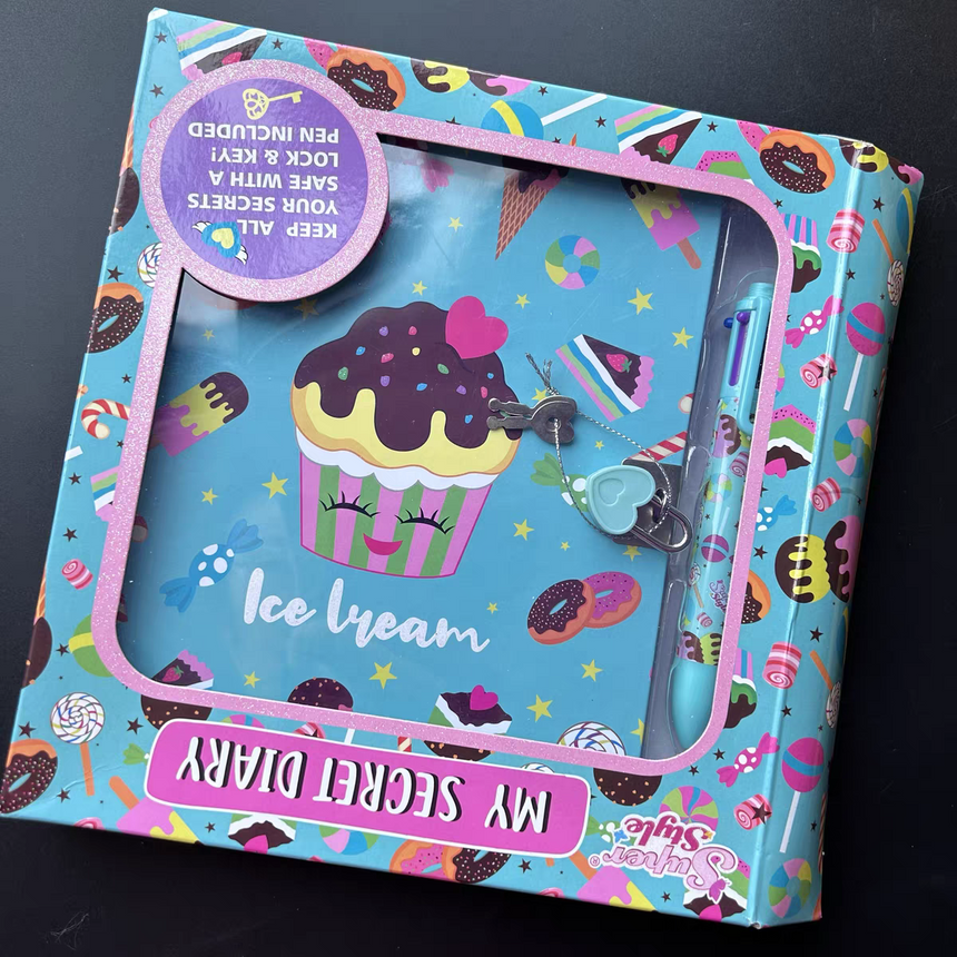 My Secret Diary - Notebook With Lock And Pen | 8+