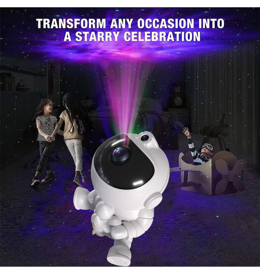 Astronaut Star Projector Night Light