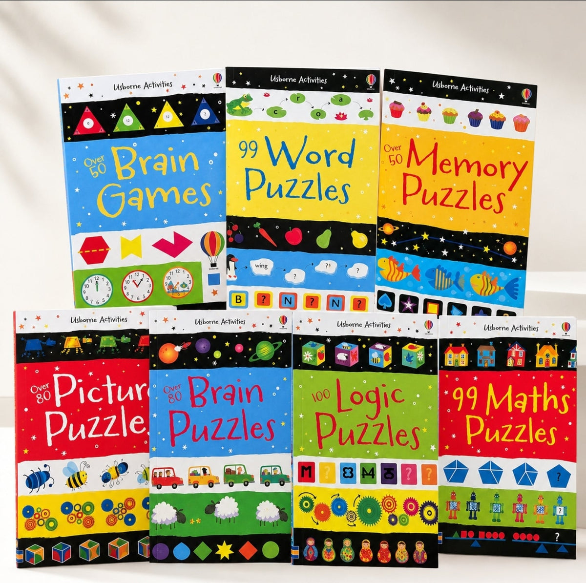 Usborne Activities Puzzle Books - Soft Cover - 8+