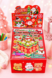 Christmas Stickers & Coloring Book