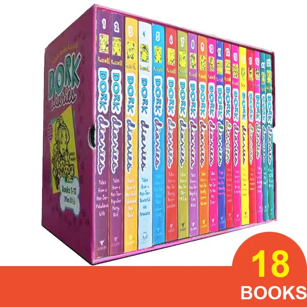 Dork Diaries - 18 Books Set - Soft Cover - 9+