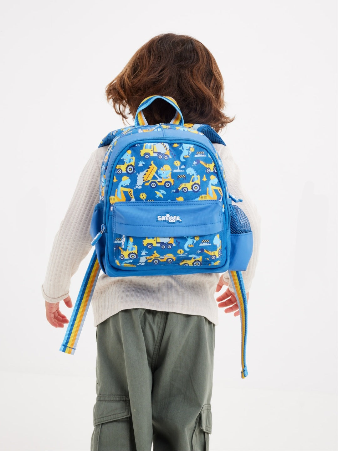 Smiggle Backpack Truck | Construction | Mini | 26cm