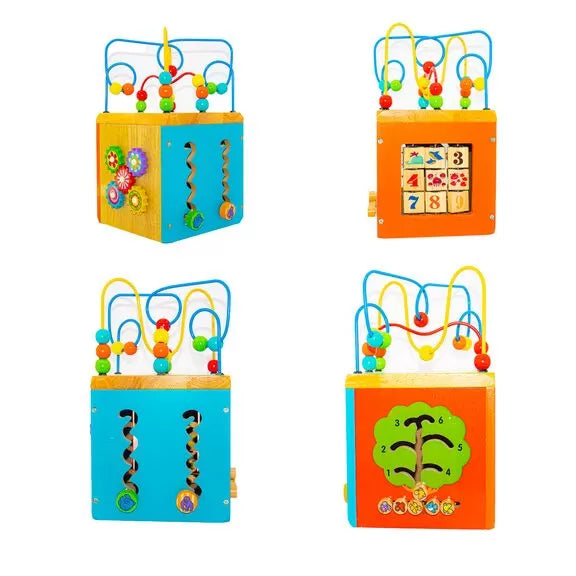 All Round Bead Wood Toy For Kids 3+