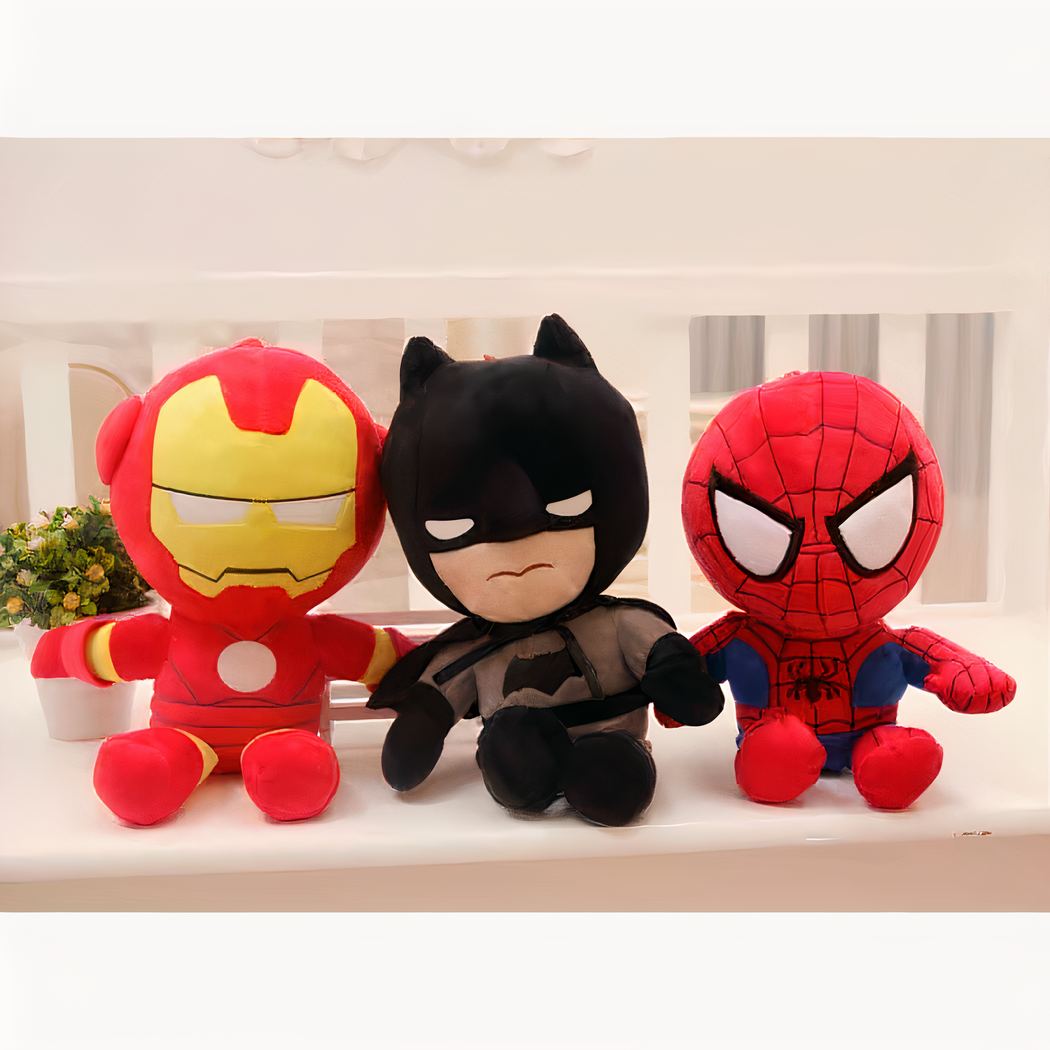 Superhero Suction Cup Plush Toy | 25cm | 3+