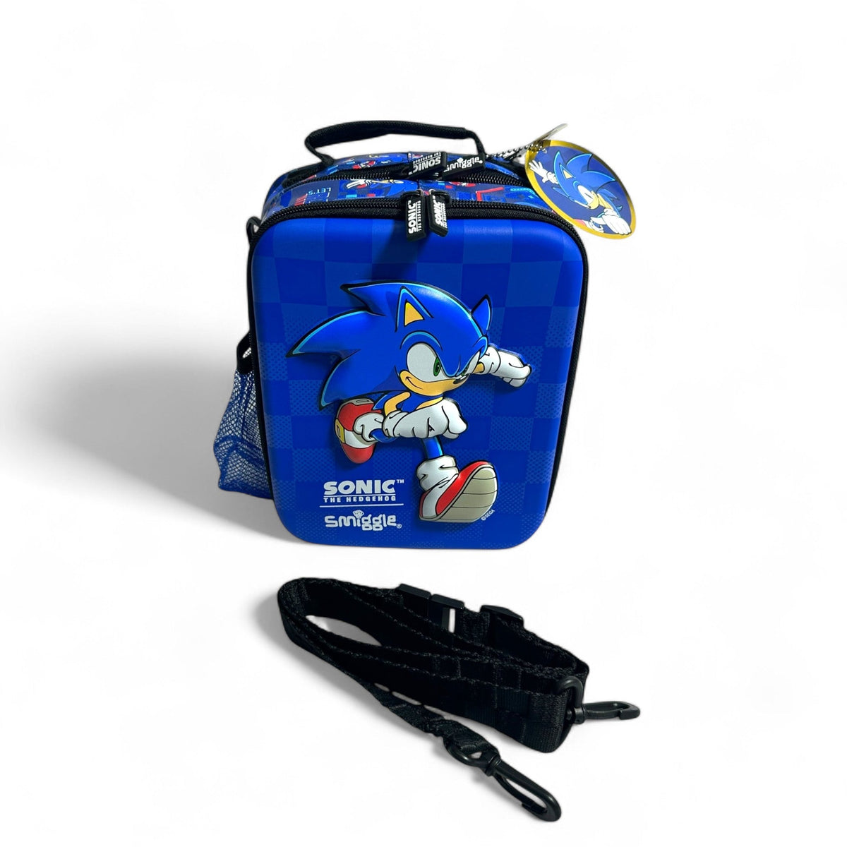 Smiggle Lunch Bag 3D Sonic 26x20x13cm