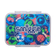 Smiggle Lunch box - Football | 21x17x6cm