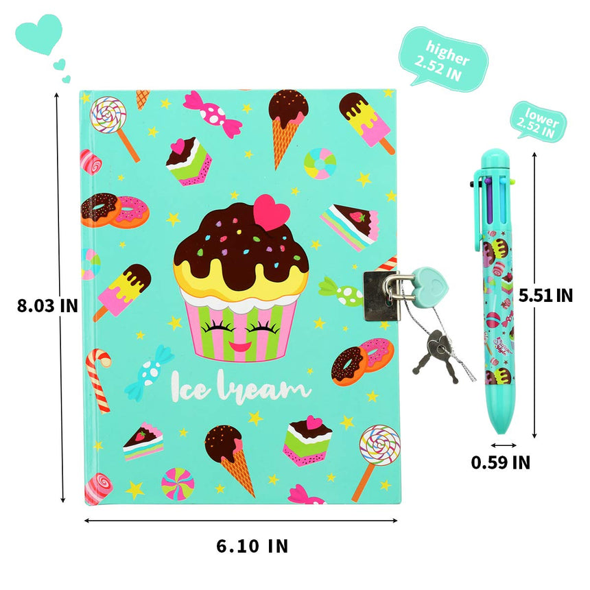 My Secret Diary - Notebook With Lock And Pen | 8+