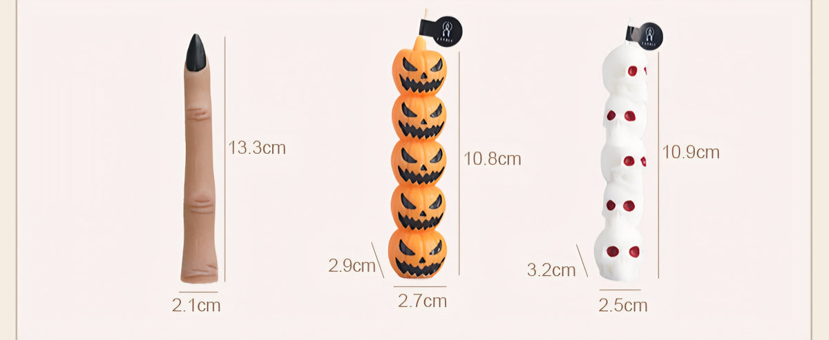 Halloween Decorative Candle 14cm
