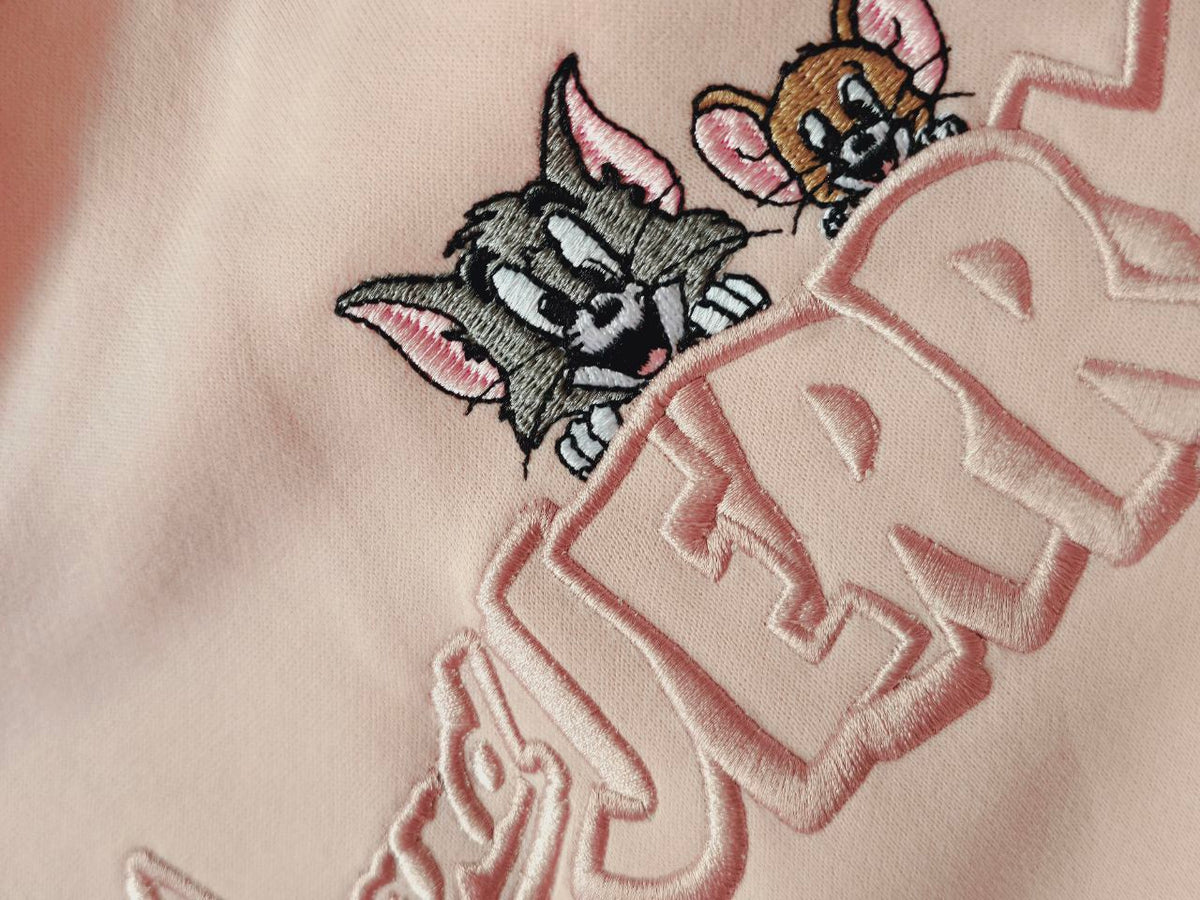Kids’ Cotton Tom & Jerry Oversized Hoodie | S–L
