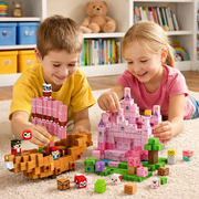 Magnetic Building Cubes Set – 100 Pieces | 3+