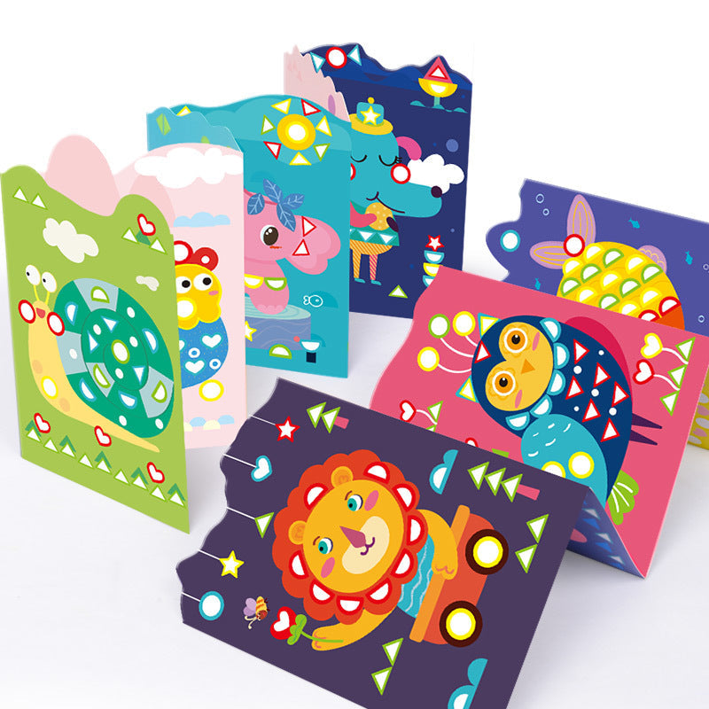 Educational Sticker Activity Set Animal Sticker Book