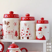 Christmas Ceramic Jars