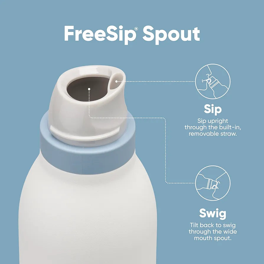 Owala Bottle Stainless Steel - FreeSip - Leak-proof - Twist - 710 mL