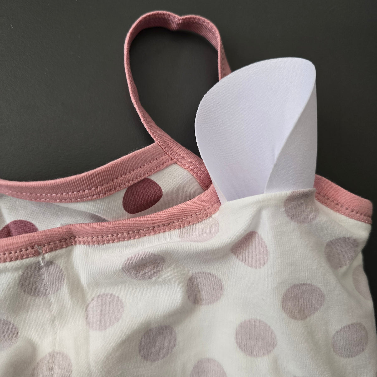 Girls Sports Bra Pads (2 pcs) – 9 cm