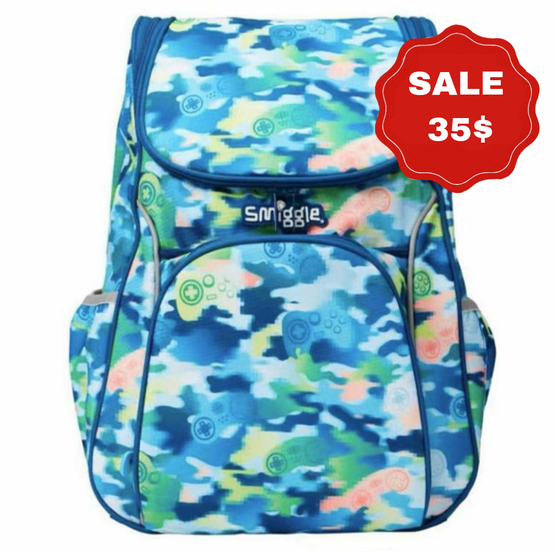 Smiggle Backpack Color Game | (Gr1-Gr6) | 45cm