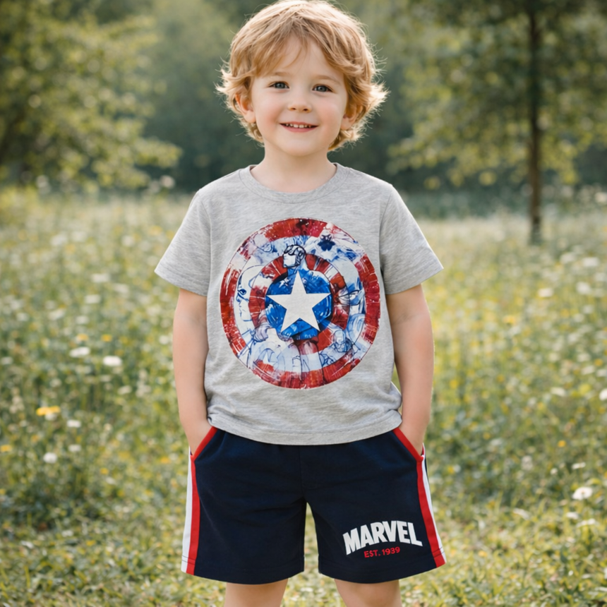Boys’ Cotton Star Outfit / 3Y
