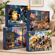 1000-Piece Jigsaw Puzzle Collection 70 x 50 cm