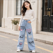 High-Quality Jeans for Girls | 8–11Y