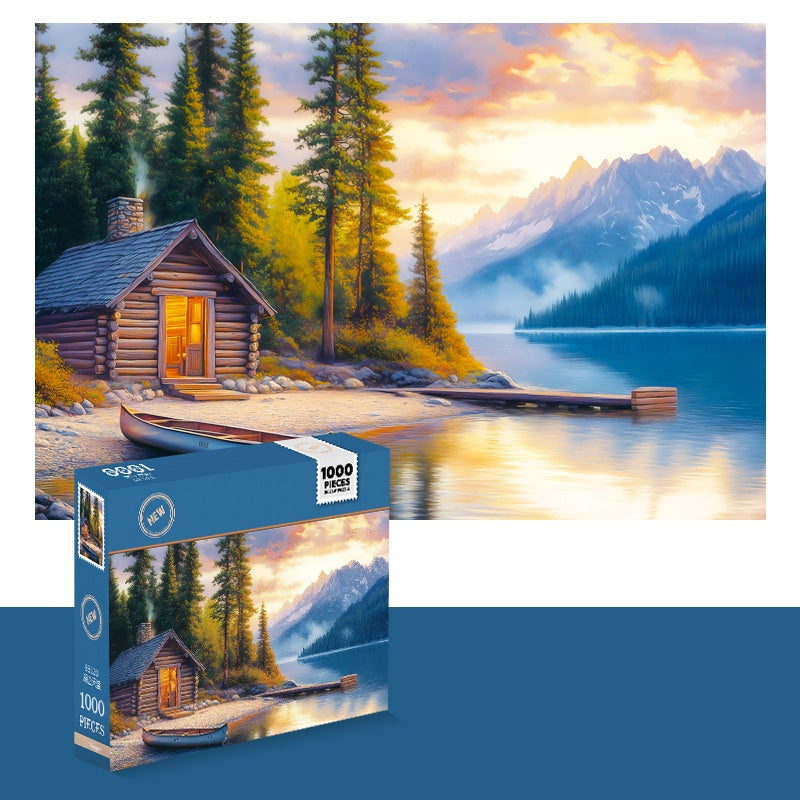 1000-Piece Jigsaw Puzzle Artistic And Scenic Designs
