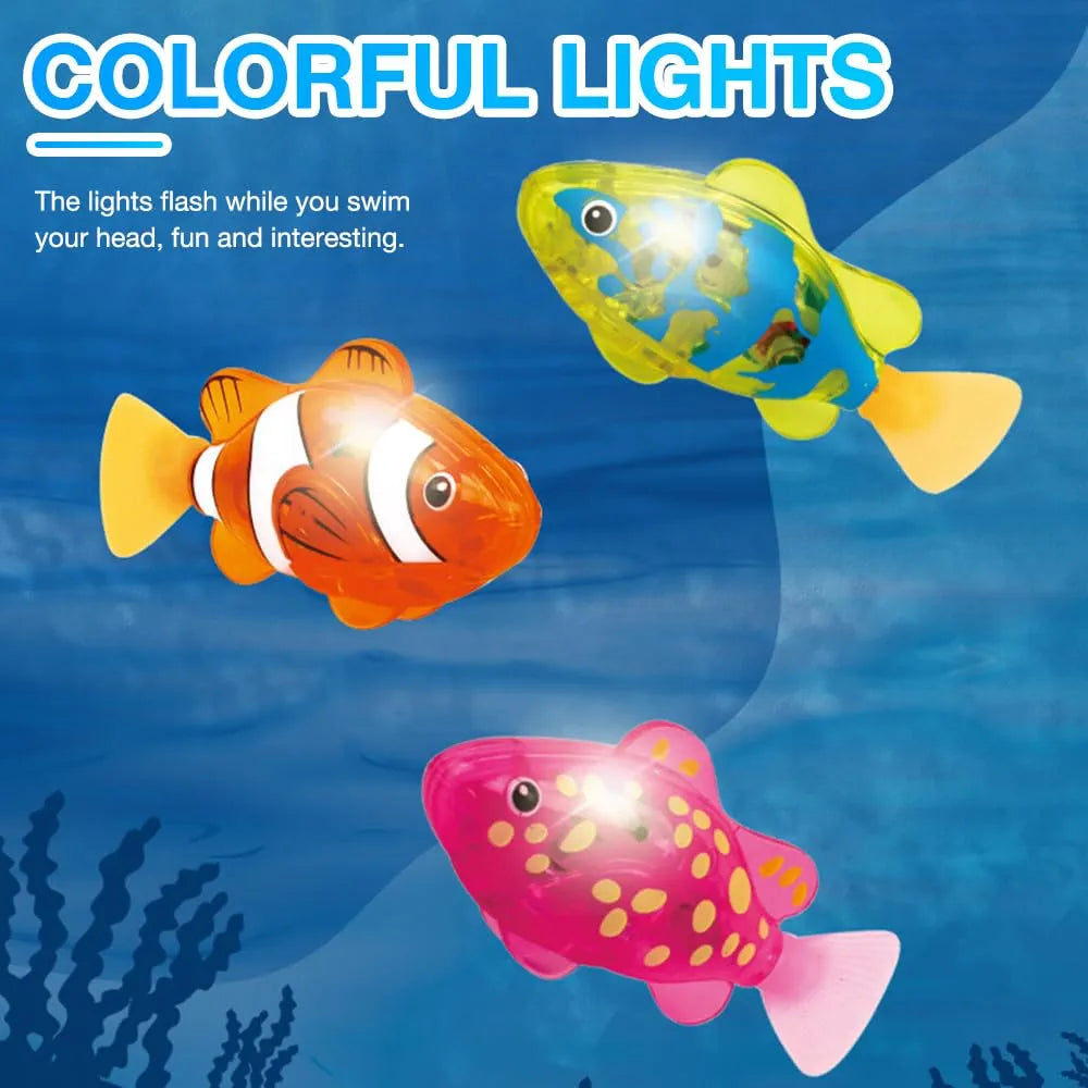 Robotic Fish - Interactive Swimming Fish Pet | (+2 Batteries) | 3+
