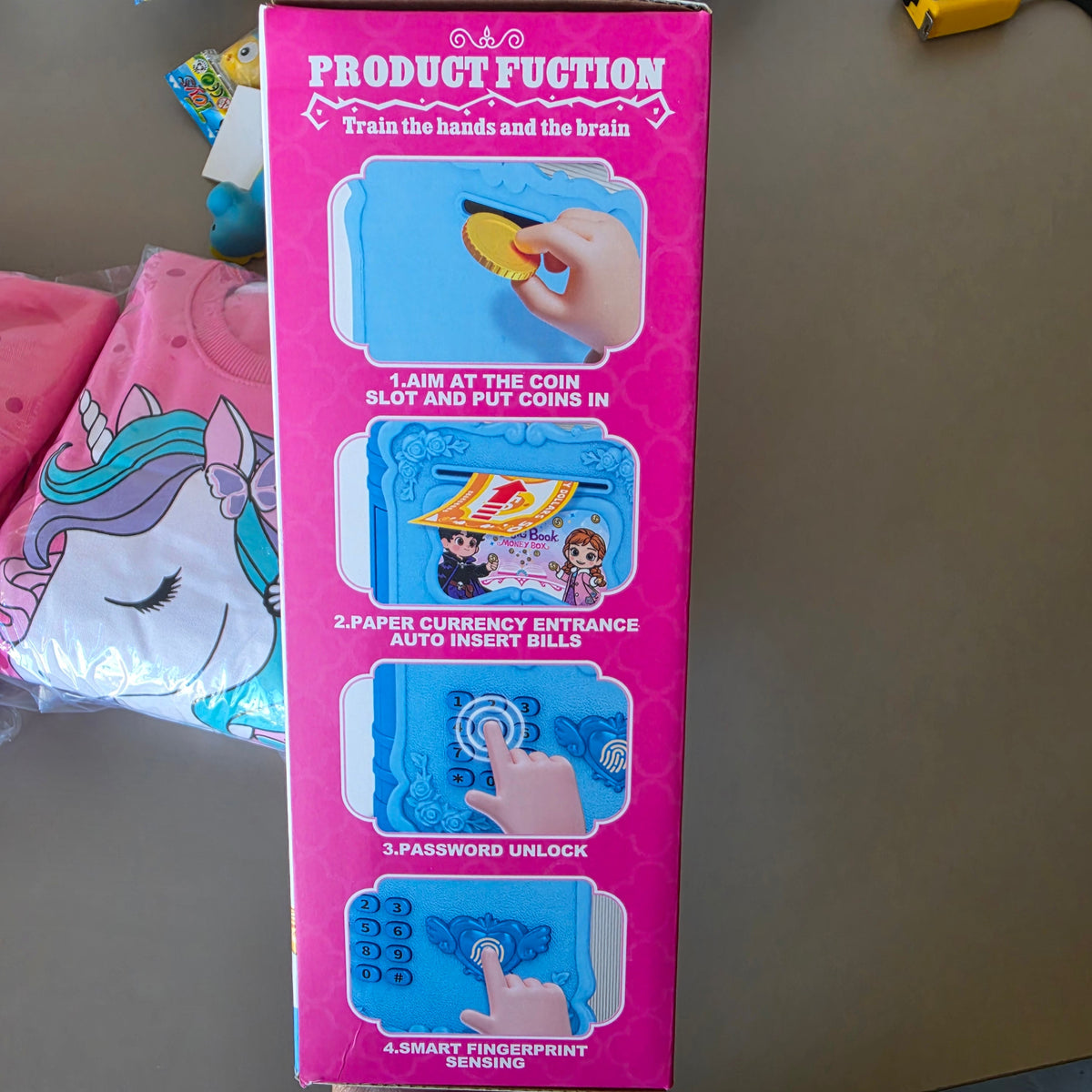 Magic Book Electronic Money Box Stitch Design