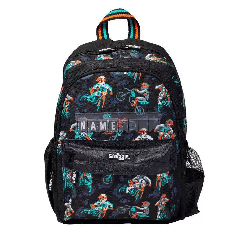 Smiggle Backpack Motorcycle | KG1-KG3 | 36cm