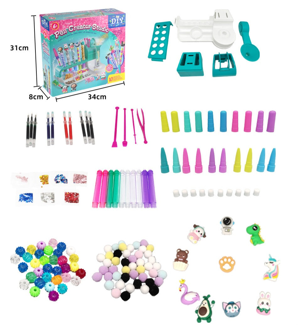 DIY Pen Creator Studio - Creative Pen Making Kit - 6+