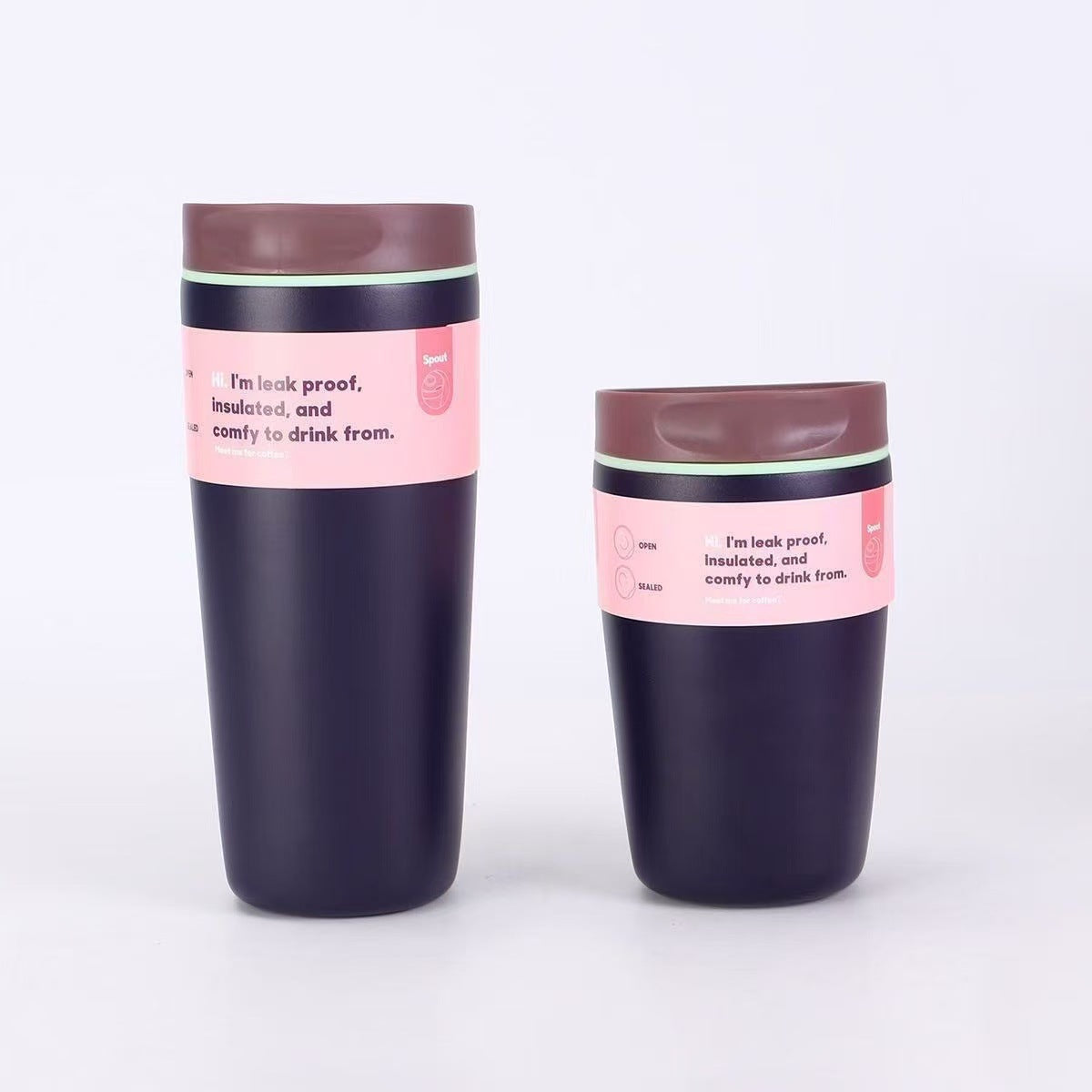 Owala SmoothSip - Free Sip - Leak Proof - Stainless Steel - Bottles - 350 mL-590 mL